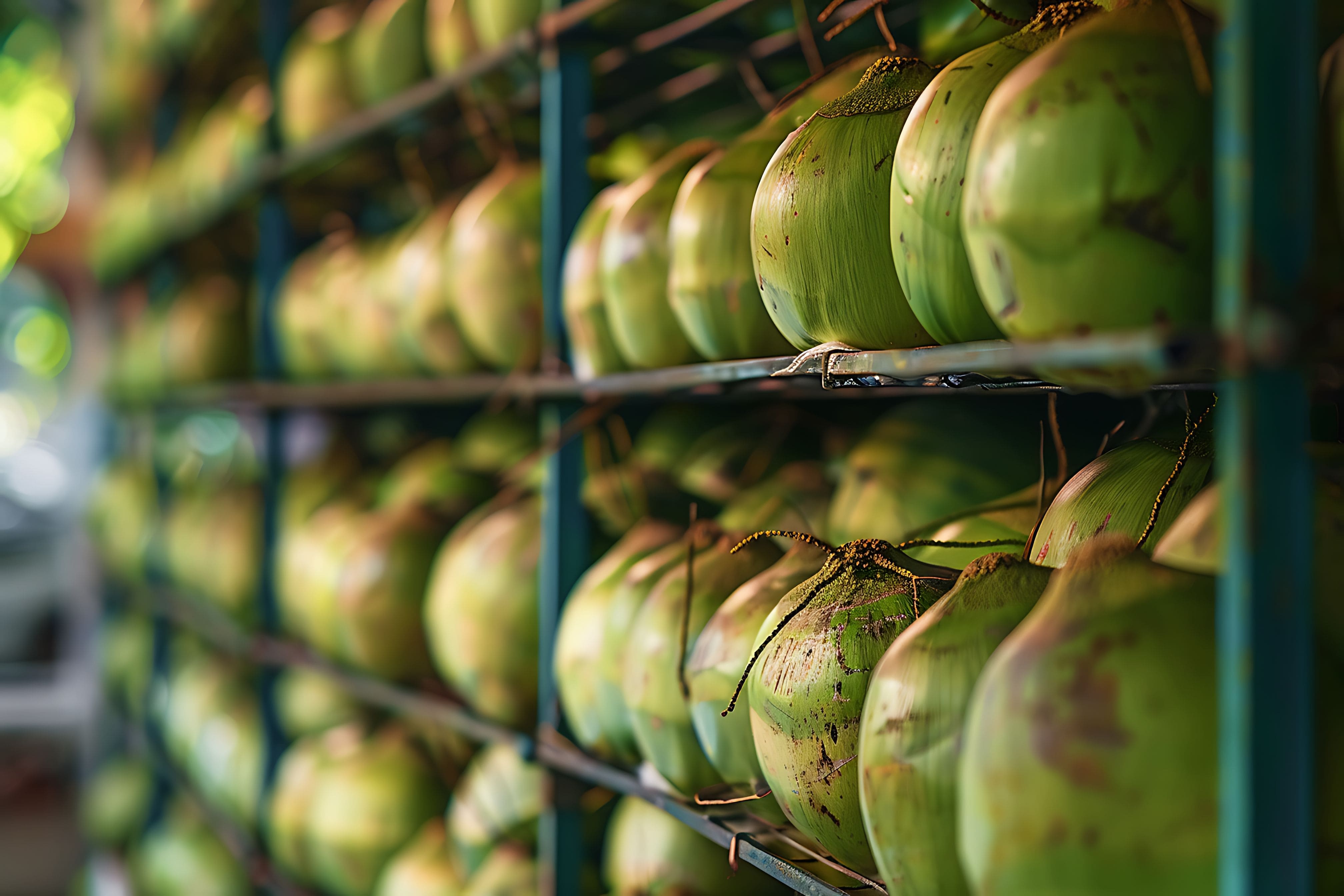 Coconut harvest