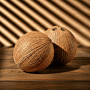 Semi Husked Coconut